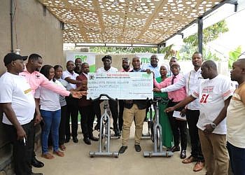 Mbale bouncers turn fitness into business with shs20m MSC gym equipment grant