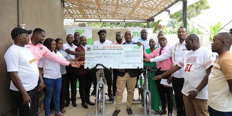 Mbale bouncers turn fitness into business with shs20m MSC gym equipment grant