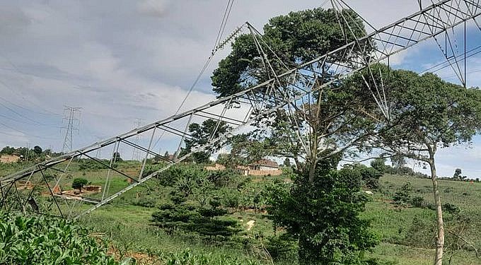 Suspected power vandal dies while tampering with high voltage transmission tower
