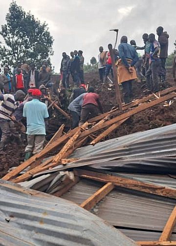 Museveni gives Shs5m to families of each deceased in Bukwo, Kween landslides