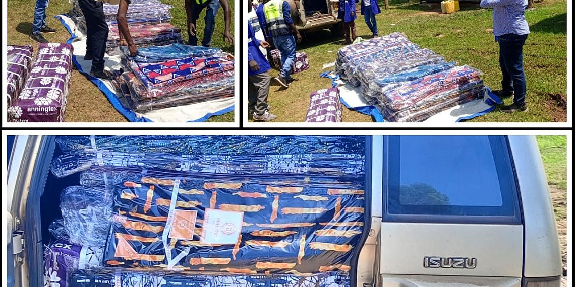 URA intercepts vehicle carrying 790 pieces of smuggled kitenge in Tororo