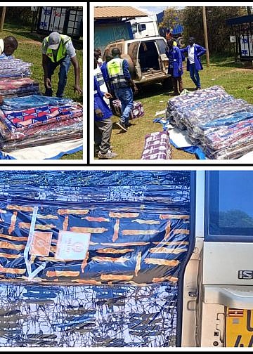 URA intercepts vehicle carrying 790 pieces of smuggled kitenge in Tororo