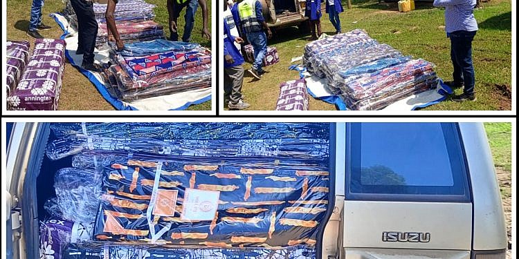 URA intercepts vehicle carrying 790 pieces of smuggled kitenge in Tororo