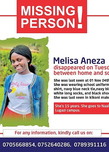 Police probe possible link between missing girl ,body found in Mukono swamp