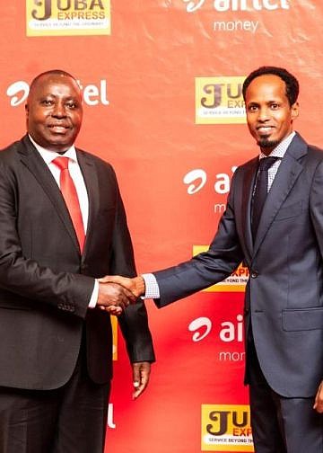 Airtel Money partners with Juba Express to enable cusotmers transfer cash to over 120 countries