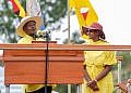 PICTORIAL: First Daughter Patience Rwabwogo lights up Museveni campaign rally in Kazo