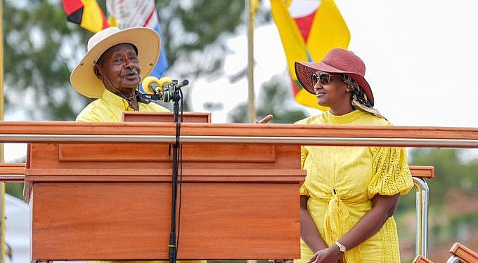 PICTORIAL: First Daughter Patience Rwabwogo lights up Museveni campaign rally  in Kazo