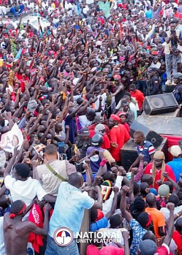 Bobi Wine promises ‘servant leadership’ as he pulls massive crowds in Terego,Maracha