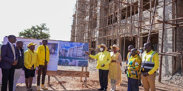 Museveni hails Cheptegei’s investment vision as he commissions his hotel in Kapchorwa