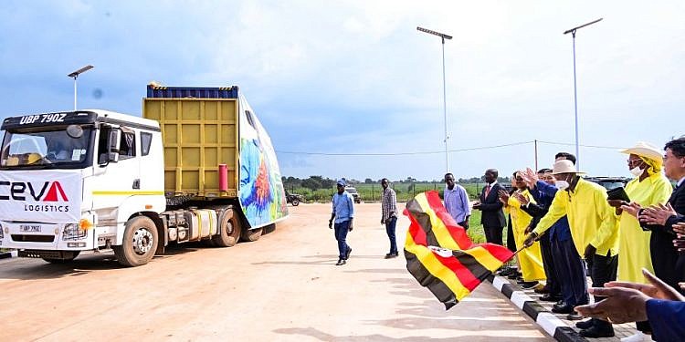 Museveni flags off Uganda’s first dried chili consignment to China