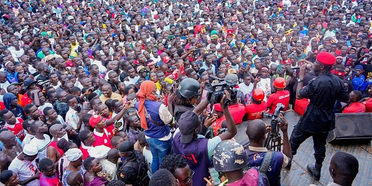 Bobi Wine rallies Acholi, wows justice , compensation for war victims