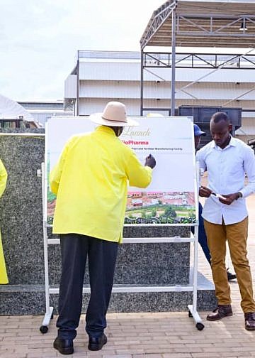 Museveni commissions Dei Group’s Shs180bn cassava starch factory in Kamuli