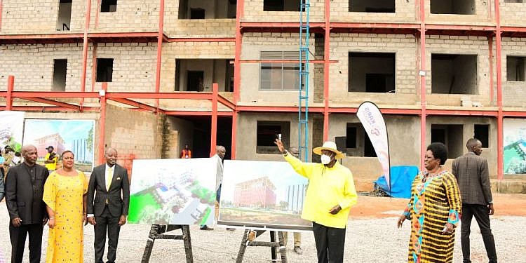 Museveni Commissions Construction of Hiinga Karis Medical Hospital and Nursing University in Magere