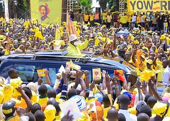 Museveni wraps up campaigns in Busigu with a bang