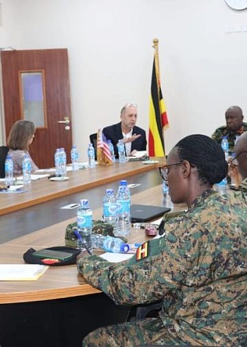 U.S. delegation commends Uganda’s military health capacity during UPDF Hospital visit