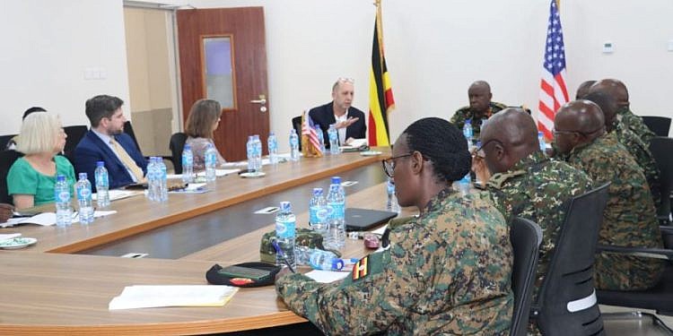 U.S. delegation commends Uganda’s military health capacity during UPDF Hospital visit
