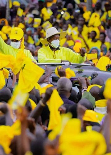 Museveni, Janet ask Ntungamo to protect the gains