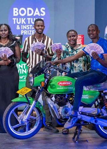 Plascon’s ‘paint & win’ changes lives across Uganda