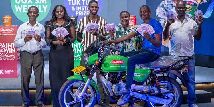 Plascon’s ‘paint & win’ changes lives across Uganda