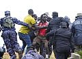Pictures: Police arrest NUP supporters during Bobi Wine’s campaign trail in Mbarara