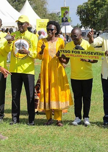 Museveni showcases the gains NRM wants to protect in Soroti