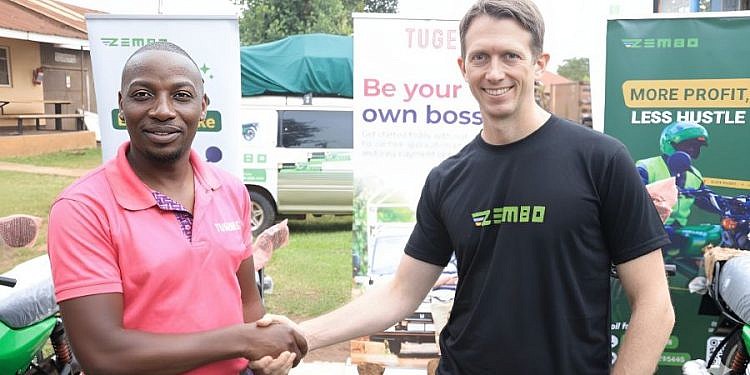 Zembo, Tugende partner to drive electric motorcycle revolution across Uganda
