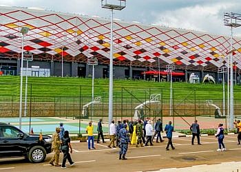 Museveni officially opens Hoima City Stadium