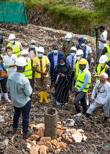 Kiteezi landfill rehabilitation works begin after 2024 collapse