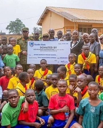 CDF Gen Muhoozi contributes Shs 300m to upgrade Bombo Barracks Primary School