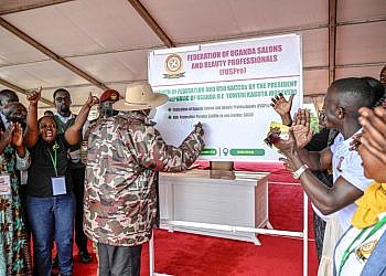 Museveni promises shs85bn revolving fund for salon operators