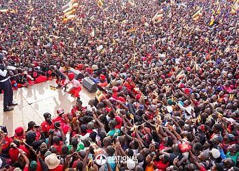 “Turn these crowds into votes” — Bobi Wine urges supporters