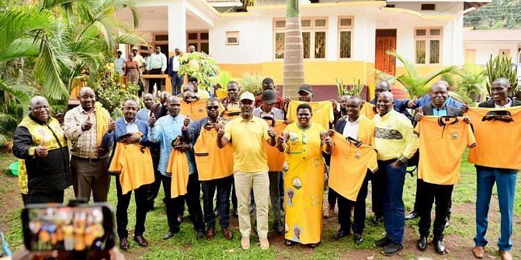  We are not about to stop, says Tayebwa as 15 NUP, FDC parliamentary candidates join NRM