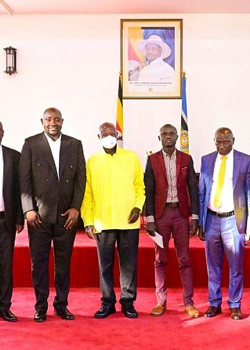 No one will cause chaos in Uganda, says Museveni as he welcomes NUP defectors