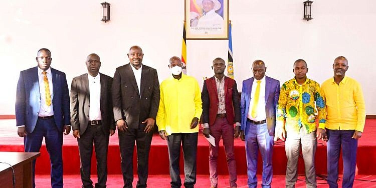 No one will cause chaos in Uganda, says Museveni as he welcomes NUP defectors