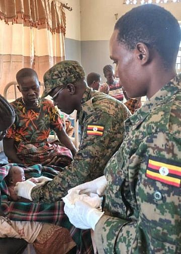 Over 3,000 receive free treatment during UPDF medical camp in Karamoja