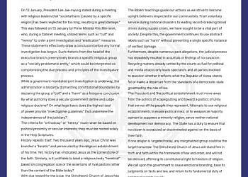 International scrutiny intensifies as Trump and democracy groups voice concern