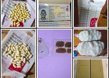 Suspected drug trafficker arrested at Entebbe Airport