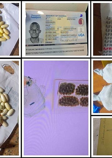 Suspected drug trafficker arrested at Entebbe Airport