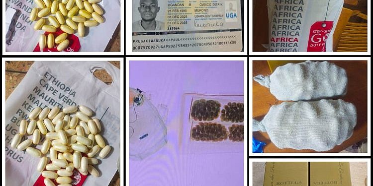 Suspected drug trafficker arrested at Entebbe Airport