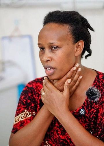 Hospitalised Bobi’s wife Barbie Kyagulanyi recounts night milltary raid ordeal