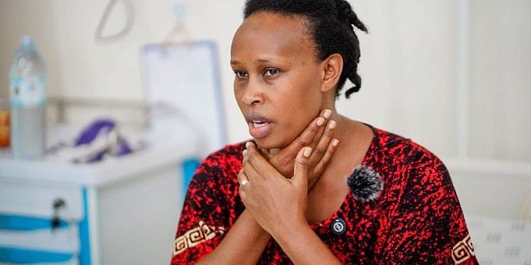Hospitalised Bobi’s wife Barbie Kyagulanyi recounts night milltary raid ordeal