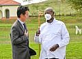 Museveni bids farewell to outgoing Chinese ambassador