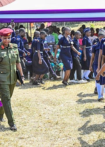 Col. Nakalema Urges Kasese youth to uphold peace, security, and faith