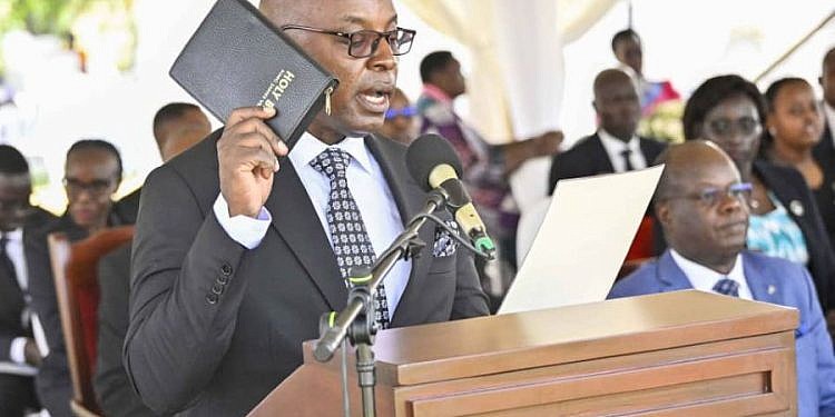 Dr. Flavian Zeija sworn in as chief Justice