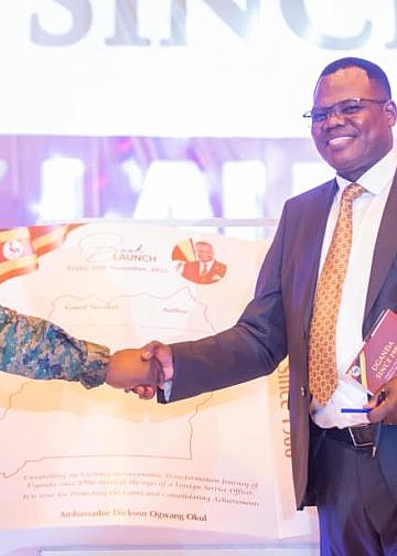Ambassador Ogwang highlights uganda’s political, economic evolution since 1986 in new book