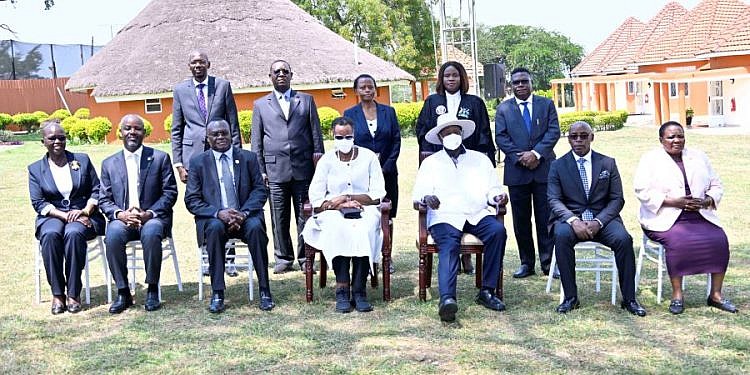 Museveni hails Uganda’s growing judicial convergence as Zeija takes oath as new Chief Justice