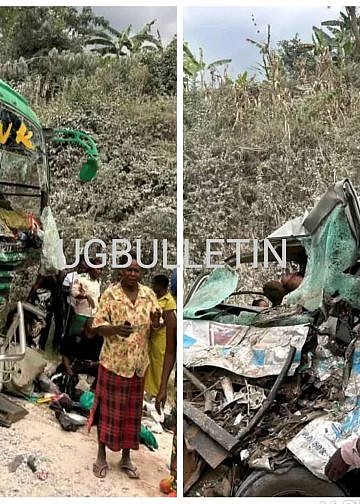 Scores  feared dead as taxi crashes into bus in Kassanda