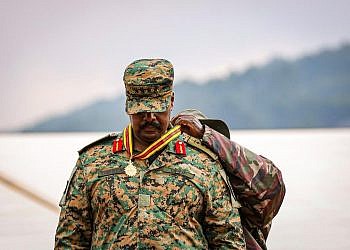 Museveni awards Gen Muhoozi second highest military honour in Uganda