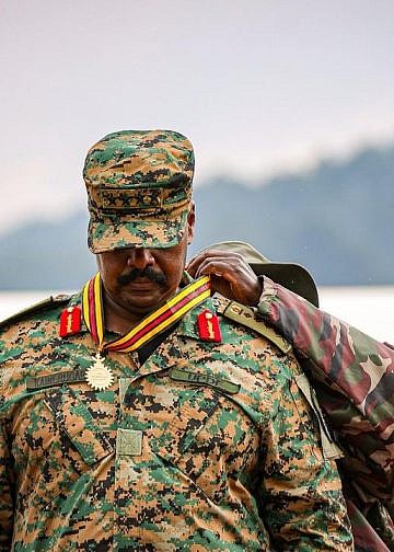Museveni awards Gen Muhoozi second highest military honour in Uganda