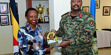 Gen Muhoozi hosts Kenya’s first daughter Charlene Ruto
